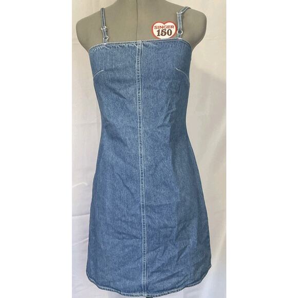 Jean Denim Dress Facets 2 By Mirrors size 6 - Picture 1 of 8